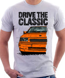 Drive The Classic Opel Corsa A GSI. T-shirt in White Colour