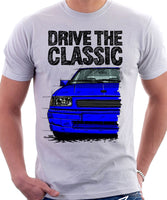 Drive The Classic Opel Corsa A GSI. T-shirt in White Colour