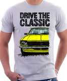 Drive The Classic Opel Kadett C Late Model. T-shirt in White Colour