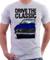 Drive The Classic Opel Manta A. T-shirt in White Colour