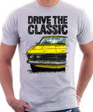 Drive The Classic Opel Manta A. T-shirt in White Colour