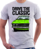 Drive The Classic Opel Manta A. T-shirt in White Colour