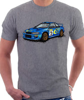 Subaru Impreza WRX. T-shirt.