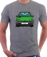 Renault Twingo Early Model. T-shirt in Heather Grey Color