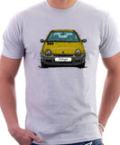 Renault Twingo Early Model. T-shirt in White Color