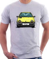 Renault Twingo Early Model. T-shirt in White Color