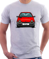 Renault Twingo Early Model. T-shirt in White Color