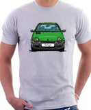 Renault Twingo Early Model. T-shirt in White Color