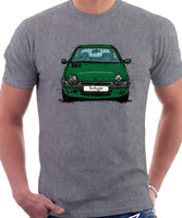 Renault Twingo Late Halogen Model. T-shirt in Heather Grey Color