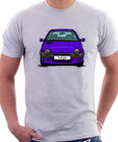 Renault Twingo Late Halogen Model. T-shirt in White Color