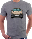 Renault Twingo Mid Model. T-shirt in Heather Grey Color