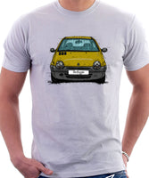 Renault Twingo Mid Model. T-shirt in White Color