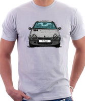 Renault Twingo Mid Model. T-shirt in White Color