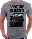 Drive The Classic Subaru Impreza WRX 1st Gen. T-shirt in Heather Grey Colour