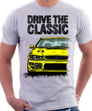 Drive The Classic Subaru Impreza WRX 1st Gen. T-shirt in White Colour