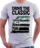 Drive The Classic Subaru Impreza WRX 1st Gen. T-shirt in White Colour