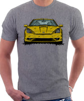 Toyota Celica 7 Generation Facelift Model. T-shirt in Heather Grey Colour