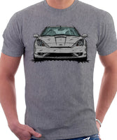 Toyota Celica 7 Generation Facelift Model. T-shirt in Heather Grey Colour