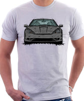 Toyota Celica 7 Generation Facelift Model. T-shirt in White Colour