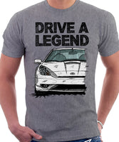 Drive A Legend Toyota Celica 7 Generation Facelift Model. T-shirt in Heather Grey Colour