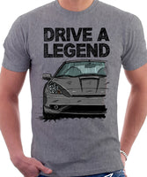 Drive A Legend Toyota Celica 7 Generation Facelift Model. T-shirt in Heather Grey Colour