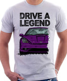 Drive A Legend Toyota Celica 7 Generation Facelift Model. T-shirt in White Colour