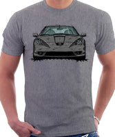 Toyota Celica 7 Generation Prefacelift Model. T-shirt in Heather Grey Colour