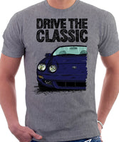 Drive The Classic Toyota Celica 6 Generation Facelift. T-shirt in Heather Grey Colour