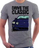 Drive The Classic Toyota Celica 6 Generation Facelift. T-shirt in Heather Grey Colour