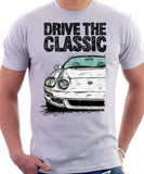 Drive The Classic Toyota Celica 6 Generation Facelift. T-shirt in White Colour