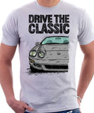 Drive The Classic Toyota Celica 6 Generation Facelift. T-shirt in White Colour