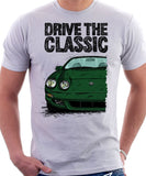 Drive The Classic Toyota Celica 6 Generation Facelift. T-shirt in White Colour