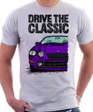 Drive The Classic Toyota Celica 6 Generation ST205 GT4. T-shirt in White Colour