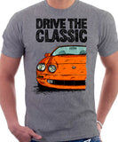 Drive The Classic Toyota Celica 6 Generation Prefacelift. T-shirt in Heather Grey Colour