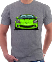 Toyota MR2 Mk3 Late Model T-shirt in Heather Grey Colour