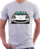 Toyota MR2 Mk3 Late Model T-shirt in White Colour