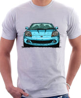 Toyota MR2 Mk3 Late Model T-shirt in White Colour