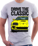 Drive The Classic Toyota Supra Mk4 Turbo Europe. T-shirt in White Colour