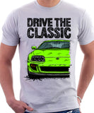 Drive The Classic Toyota Supra Mk4. T-shirt in White Colour