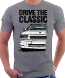 Drive The Classic Vauxhall Nova GSI. T-shirt in Heather Grey Colour