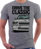 Drive The Classic Vauxhall Nova GSI. T-shirt in Heather Grey Colour