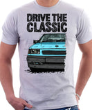 Drive The Classic Vauxhall Nova Late Model. T-shirt in White Colour