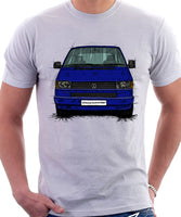 VW Transporter T4 Early Model Colour Bumper . T-shirt in White Colour