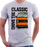 Drive The Classic VW T25 (T3) Aircooled . T-shirt in White Colour