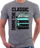 Drive The Classic VW T25 (T3) Water cooled . T-shirt in Heather Grey Colour