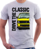 Drive The Classic VW T25 (T3) Water cooled . T-shirt in White Colour